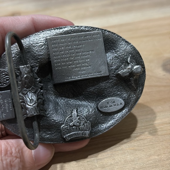 Vintage Eagle Belt Buckle by Siskiyou